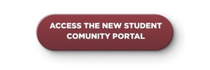 oval button that has Access the New Student Community Portal in text